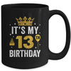 It's My 13th Birthday Idea For 13 Years Boys And Girls Mug | teecentury