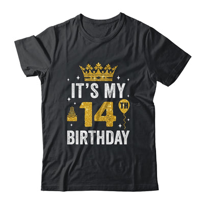 It's My 14th Birthday Idea For 14 Years Boys And Girls Shirt & Tank Top | teecentury
