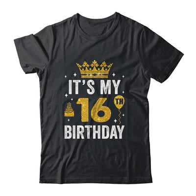 It's My 16th Birthday Idea For 16 Years Old Man And Woman Shirt & Tank Top | teecentury
