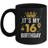 It's My 16th Birthday Idea For 16 Years Old Man And Woman Mug | teecentury