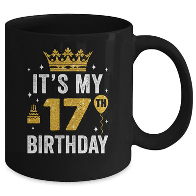 It's My 17th Birthday Idea For 17 Years Old Man And Woman Mug | teecentury