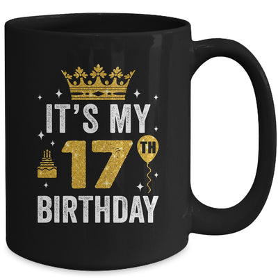 It's My 17th Birthday Idea For 17 Years Old Man And Woman Mug | teecentury