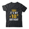 It's My 18th Birthday Idea For 18 Years Old Man And Woman Shirt & Tank Top | teecentury