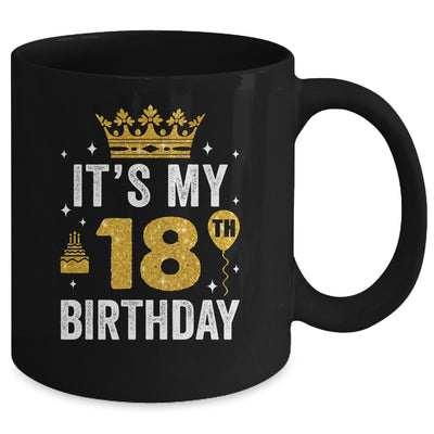 It's My 18th Birthday Idea For 18 Years Old Man And Woman Mug | teecentury
