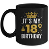 It's My 18th Birthday Idea For 18 Years Old Man And Woman Mug | teecentury