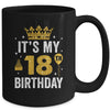 It's My 18th Birthday Idea For 18 Years Old Man And Woman Mug | teecentury