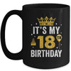 It's My 18th Birthday Idea For 18 Years Old Man And Woman Mug | teecentury