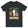 It's My 1st Birthday Zoo Jungle Safari 1 Years Old Birthday Youth Shirt | teecentury