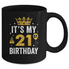 It's My 21st Birthday Idea For 21 Years Old Man And Woman Mug | teecentury