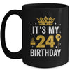 It's My 24th Birthday Idea For 24 Years Old Man And Woman Mug | teecentury