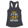It's My 24th Birthday Idea For 24 Years Old Man And Woman Shirt & Tank Top | teecentury