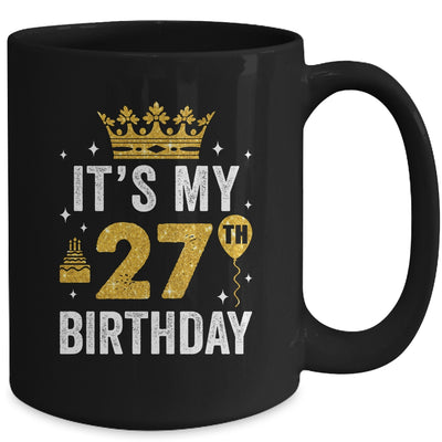 It's My 27th Birthday Idea For 27 Years Old Man And Woman Mug | teecentury