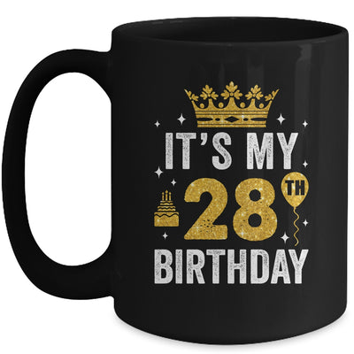 It's My 28th Birthday Idea For 28 Years Old Man And Woman Mug | teecentury