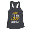 It's My 28th Birthday Idea For 28 Years Old Man And Woman Shirt & Tank Top | teecentury