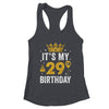 It's My 29th Birthday Idea For 29 Years Old Man And Woman Shirt & Tank Top | teecentury