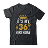 It's My 36th Birthday Idea For 36 Years Old Man And Woman Shirt & Tank Top | teecentury