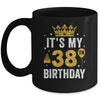 It's My 38th Birthday Idea For 38 Years Old Man And Woman Mug | teecentury