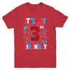 It's My 3rd Birthday Spider Web Theme Party 3 Years Old Boys Youth Shirt | teecentury