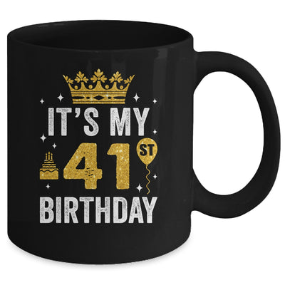 It's My 41st Birthday Idea For 41 Years Old Man And Woman Mug | teecentury