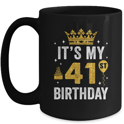 It's My 41st Birthday Idea For 41 Years Old Man And Woman Mug | teecentury