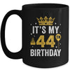 It's My 44th Birthday Idea For 44 Years Old Man And Woman Mug | teecentury