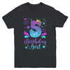 It's My 5th Bday Mermaid Funny Birthday Girls 5 Years Old Youth Shirt | teecentury