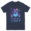 It's My 5th Bday Mermaid Funny Birthday Girls 5 Years Old Youth Shirt | teecentury