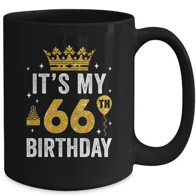 It's My 66th Birthday Idea For 66 Years Old Man And Woman Mug | teecentury