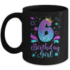 It's My 6th Bday Mermaid Funny Birthday Girls 6 Years Old Mug | teecentury