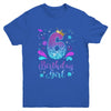 It's My 6th Bday Mermaid Funny Birthday Girls 6 Years Old Youth Shirt | teecentury