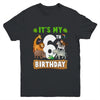 It's My 6th Birthday Zoo Jungle Safari 6 Years Old Birthday Youth Shirt | teecentury
