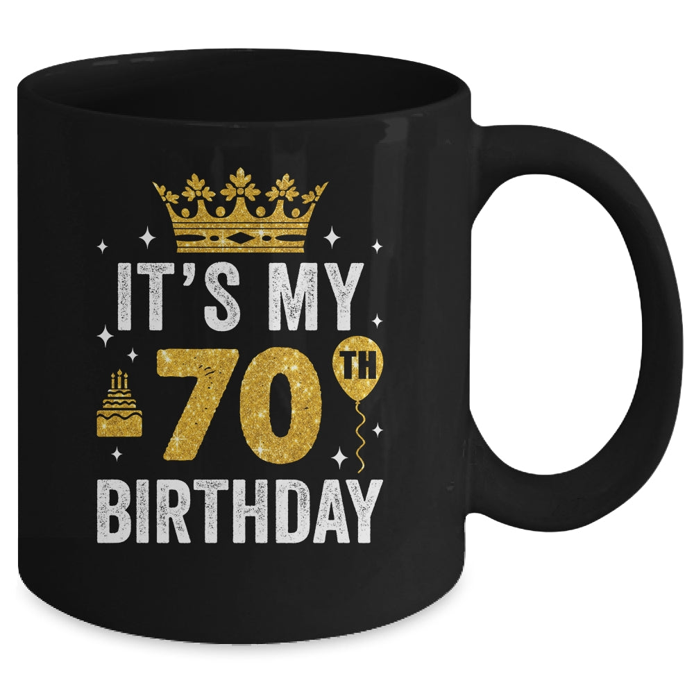 It's My 70th Birthday Idea For 70 Years Old Man And Woman Mug | teecentury