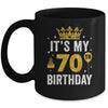It's My 70th Birthday Idea For 70 Years Old Man And Woman Mug | teecentury