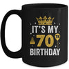 It's My 70th Birthday Idea For 70 Years Old Man And Woman Mug | teecentury