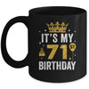 It's My 71st Birthday Idea For 71 Years Old Man And Woman Mug | teecentury