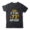 It's My 72nd Birthday Idea For 72 Years Old Man And Woman Shirt & Tank Top | teecentury