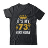 It's My 73rd Birthday Idea For 73 Years Old Man And Woman Shirt & Tank Top | teecentury
