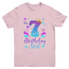It's My 7th Bday Mermaid Funny Birthday Girls 7 Years Old Youth Shirt | teecentury