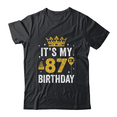 It's My 87th Birthday Idea For 87 Years Old Man And Woman Shirt & Tank Top | teecentury