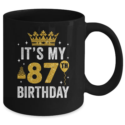 It's My 87th Birthday Idea For 87 Years Old Man And Woman Mug | teecentury