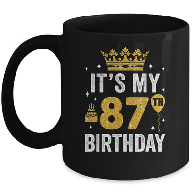 It's My 87th Birthday Idea For 87 Years Old Man And Woman Mug | teecentury