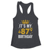 It's My 87th Birthday Idea For 87 Years Old Man And Woman Shirt & Tank Top | teecentury