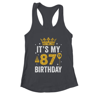 It's My 87th Birthday Idea For 87 Years Old Man And Woman Shirt & Tank Top | teecentury