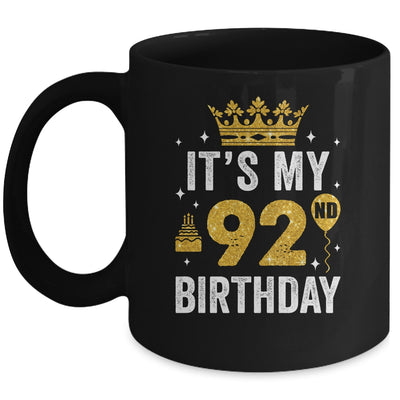 It's My 92nd Birthday Idea For 92 Years Old Man And Woman Mug | teecentury