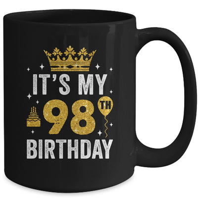 It's My 98th Birthday Idea For 98 Years Old Man And Woman Mug | teecentury