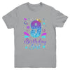 It's My 9th Bday Mermaid Funny Birthday Girls 9 Years Old Youth Shirt | teecentury