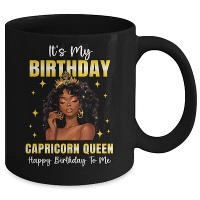 It's My Birthday Capricorn Queen Women Girl Zodiac Sign Mug | teecentury