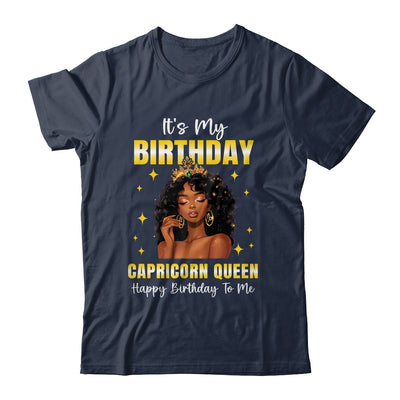 It's My Birthday Capricorn Queen Women Girl Zodiac Sign Shirt & Tank Top | teecentury