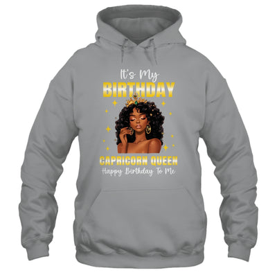 It's My Birthday Capricorn Queen Women Girl Zodiac Sign Shirt & Tank Top | teecentury