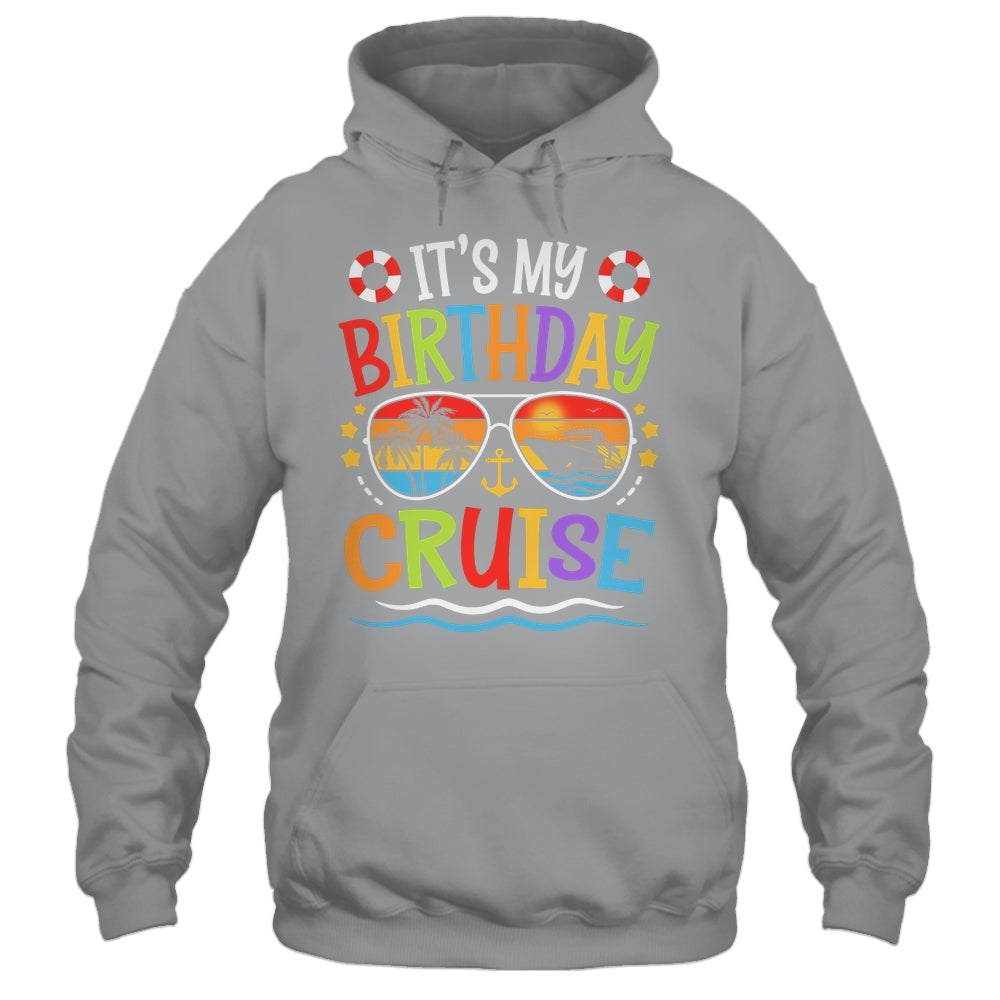 It's My Birthday Cruise Men Women Kids Cruising Vacation Shirt & Tank Top | teecentury
